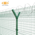 Metal Diamond Mesh Fence Panel de valla 3D